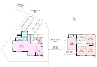 各居室収納やパントリー、リネン庫など、収納豊富なお建物になります。