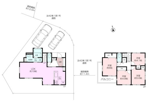 ◆角地の開放感◆VerGarden鴨居3丁目 1号棟の画像