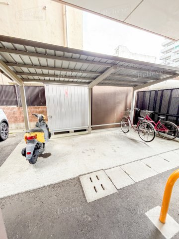 フェリス久留米シティのその他共用部分|自転車も停められます♪