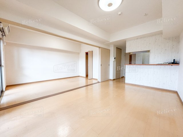 フェリス久留米シティの居間・リビング|広いリビングです☆