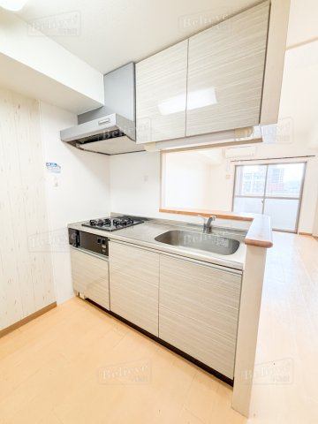 フェリス久留米シティのキッチン|使い勝手の良いカウンターキッチンです♪