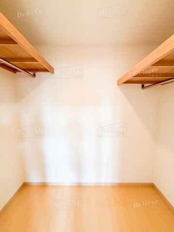 フェリス久留米シティの収納|ウォークインクローゼットなので収納豊富です♪