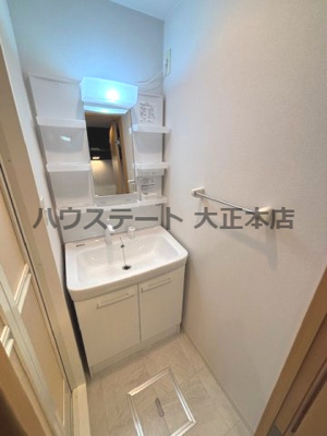 【洗面所】 | サムティ阿波座Lusso 仲介手数料無料