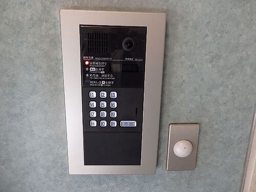 プレジオ３のセキュリティ|オートロック　※2025年4月撮影