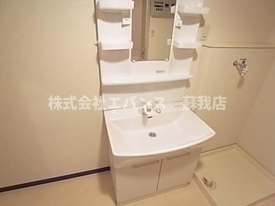 【洗面所】 | ライトコート斉藤II | 洗面所です