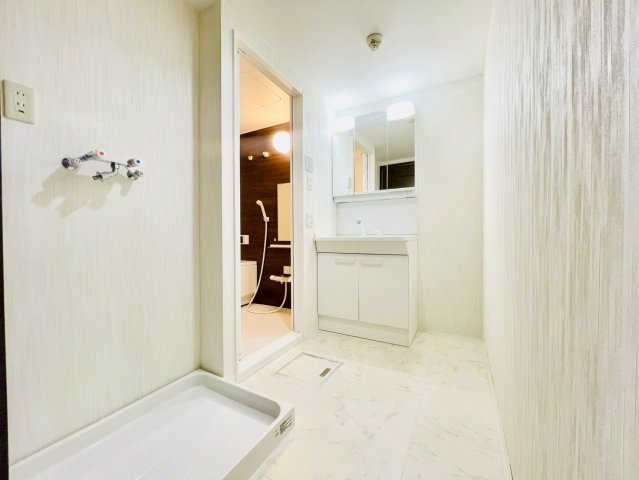 藤和シティコープ一社の独立洗面台|洗面室①