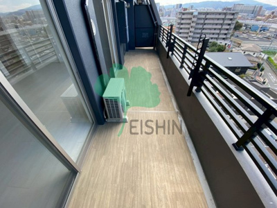 【バルコニー】 | Quintet Minami Fukuoka | 日当たりの良いバルコニーです！