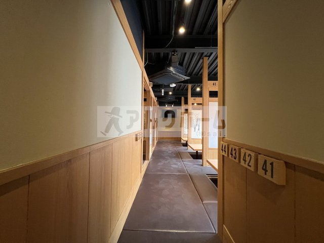 柏原市清州１丁目の店舗の内装