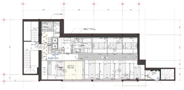 柏原市清州１丁目の店舗の間取り