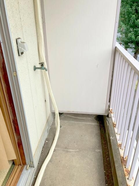 サンハイツのバルコニー