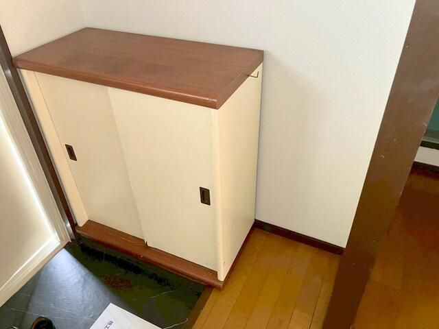 サンハイツの玄関