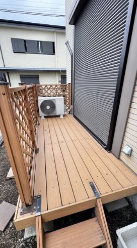 厚木市妻田北1丁目　中古戸建の設備|ウッドデッキ