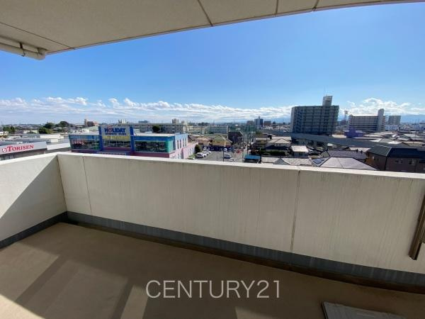 モナーク伊勢崎のその他|リビングからの眺望です。