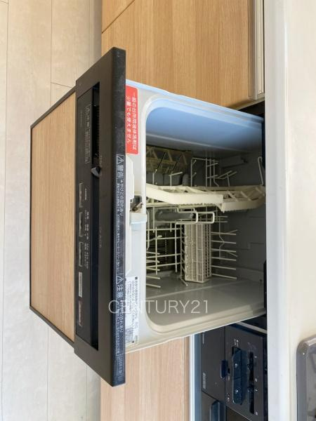 モナーク伊勢崎のキッチン|食器洗い乾燥機付きです。