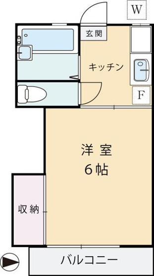 【間取り】 | 浜フラッツ