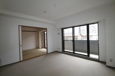 【居間・リビング】 | カルム草加 | 写真は別のお部屋のものです。