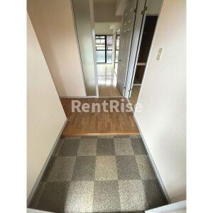 一宮市水落町の賃貸マンションの庭