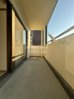 【バルコニー】 | サウスサイドなにわ筋 | ワイドバルコニー！とっても広いです！