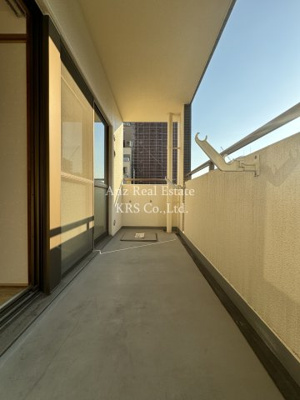 【バルコニー】 | サウスサイドなにわ筋 | ワイドバルコニー！とっても広いです！