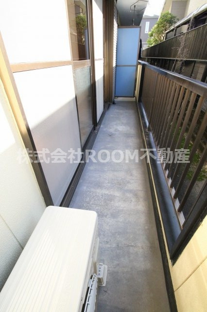 GLORIAのバルコニー|広々としたバルコニーです