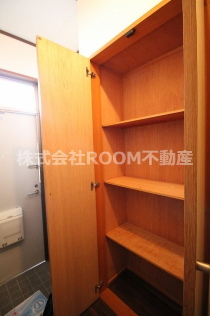 GLORIAの玄関|専用の収納スペースです