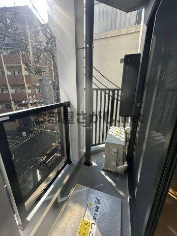 キャッスルパレス江戸川橋【おとり物件なし】#学生・社会人にオススメのバルコニー|落ち着いた時間を過ごせるバルコニーです