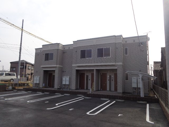 アメニティーハイツの駐車場|外観写真（昼）