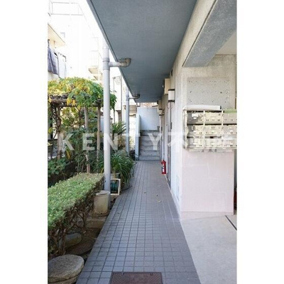 【エントランス】 | ドミール上池台 | 毎日通るエントランスはこのようになっています