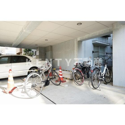 【その他共用部分】 | ドミール上池台 | 駐輪スペース