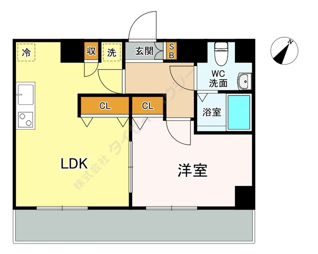 アーウィン羽沢の間取り|※図面と現況が異なる場合は現況優先とします