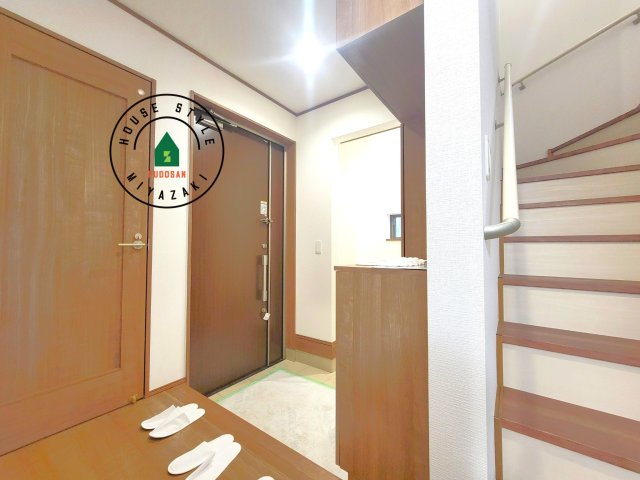 宮崎市永楽町95番　(1号棟)の防犯設備|二重ロックでしっかり防犯対策ができます。