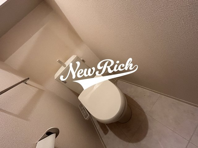 高崎市貝沢町のアパートのトイレ