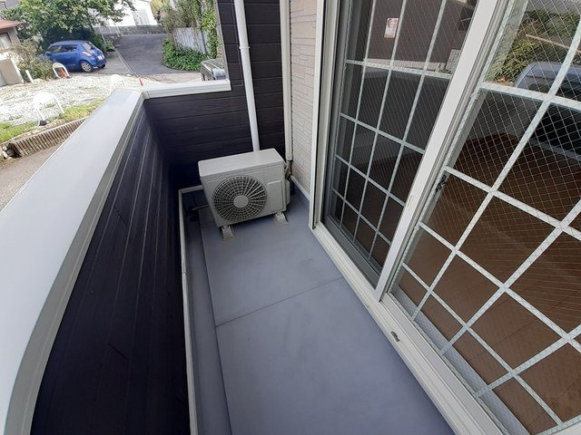 シャン・ド・フルール五社のバルコニー|落ち着いた時間を過ごせるバルコニーです