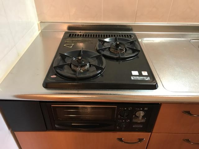 サンハイム・河口のキッチン|ガスコンロ