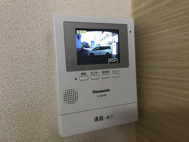 サンハイム・河口の内装|カメラ付インターホン