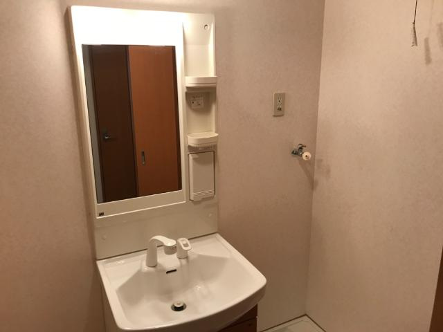 サンハイム・河口の洗面所|洗髪洗面化粧台