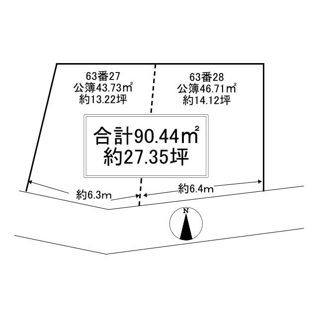 紫野大徳寺町　土地の土地図