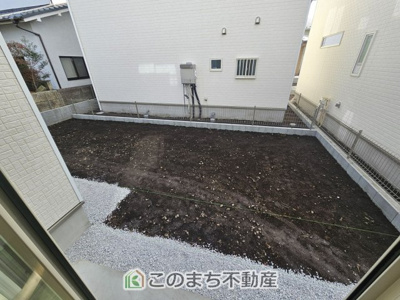 【庭】 | ハートフルタウン宇都宮市今泉町2541番　B号棟 | 大きなお庭でご家族や友人を招いてＢＢＱもできますね！お子様の水遊びにもぴったりです☆