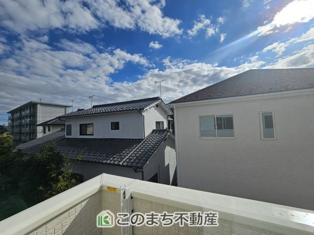 ハートフルタウン宇都宮市今泉町2541番　B号棟の展望|バルコニーからの眺めです！