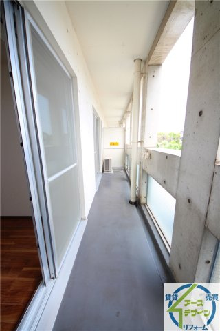 サンコミュニティのバルコニー