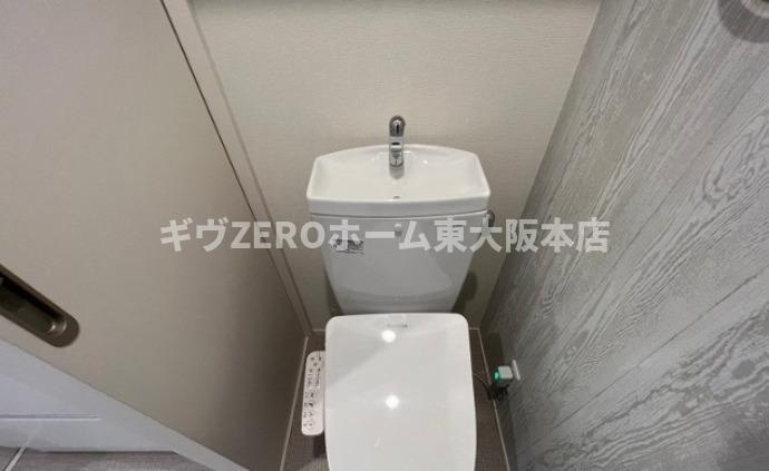 プランドール今里のトイレ