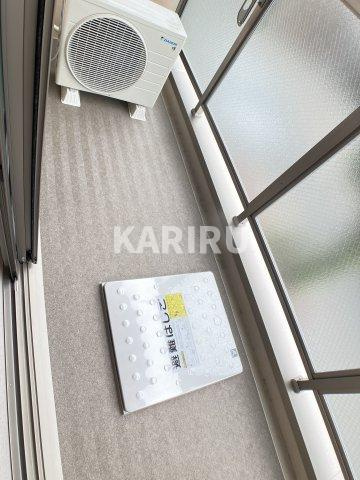 セジュール野江のバルコニー