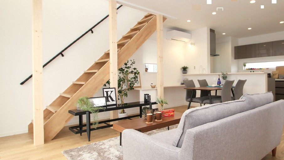 豊中市小曽根1丁目　建築条件付き土地の完成予想図|内観の完成予想図です