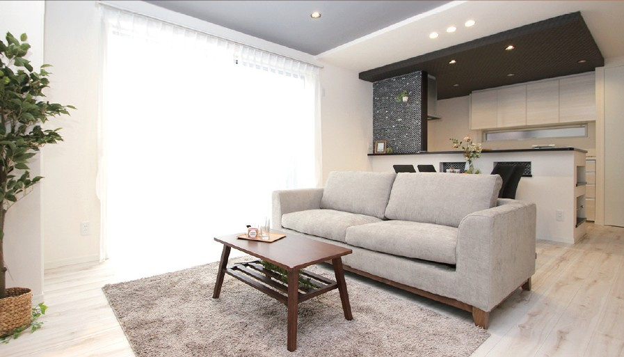 豊中市小曽根1丁目　建築条件付き土地の完成予想図|内観の完成予想図です