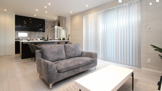 豊中市小曽根1丁目　建築条件付き土地の完成予想図|内観の完成予想図です