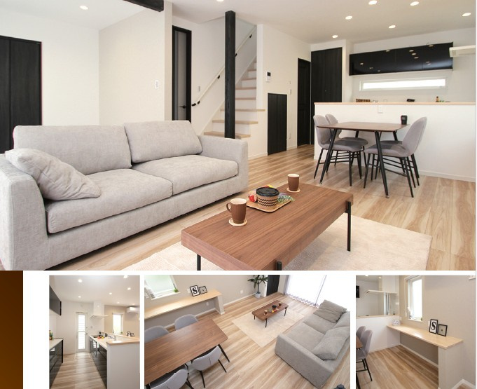 豊中市小曽根1丁目　建築条件付き土地の完成予想図|内観の完成予想図です