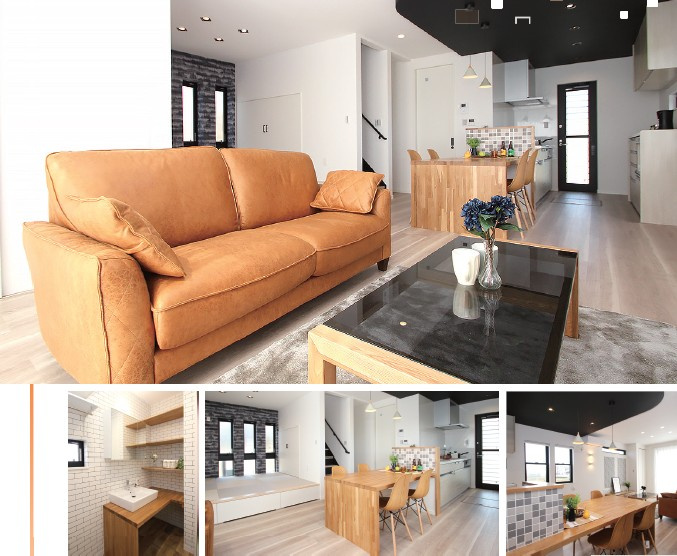 豊中市小曽根1丁目　建築条件付き土地の完成予想図|内観の完成予想図です