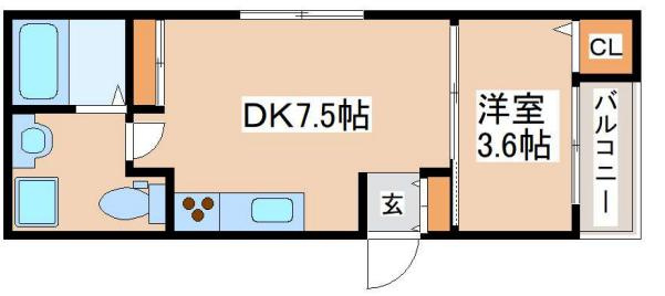 アルクグレイスの間取り