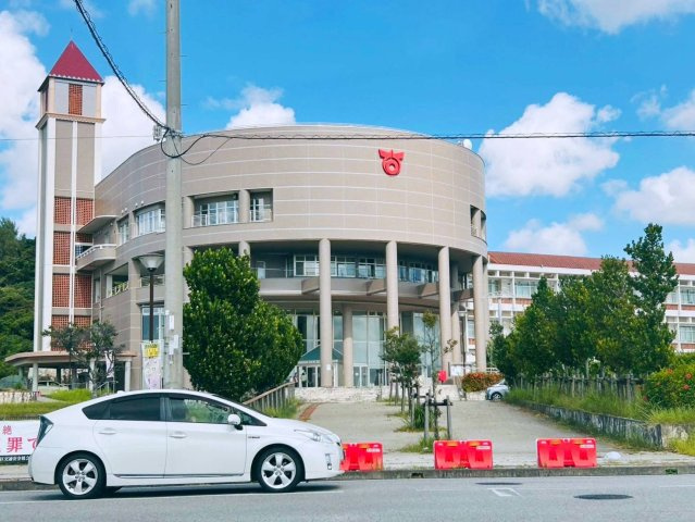 ベアーズコート桑江Ⅲ　4階の周辺|北谷町役場まで徒歩6分(約450m)