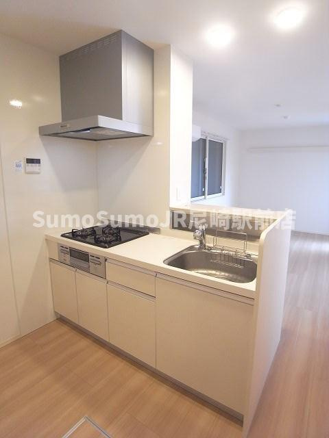 エスペランサ西難波のキッチン|使いやすいキッチンです